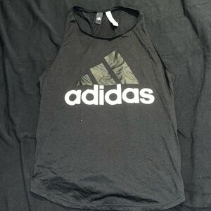 Adidas- black tank top